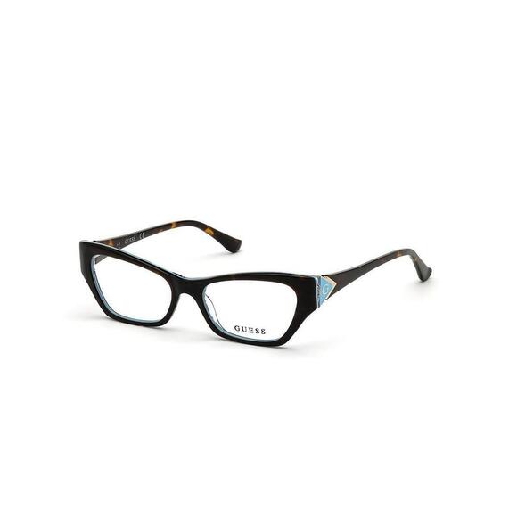 NWT Guess GU2747-052-51 Dark Havana/ 51mm Eyeglasses